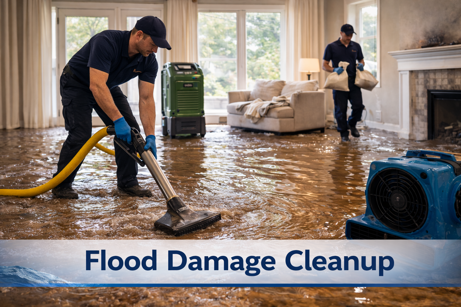 flood damage cleanup